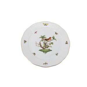 Herend Rothchild Bird Dinner Plate 10" NEVER USED 94170